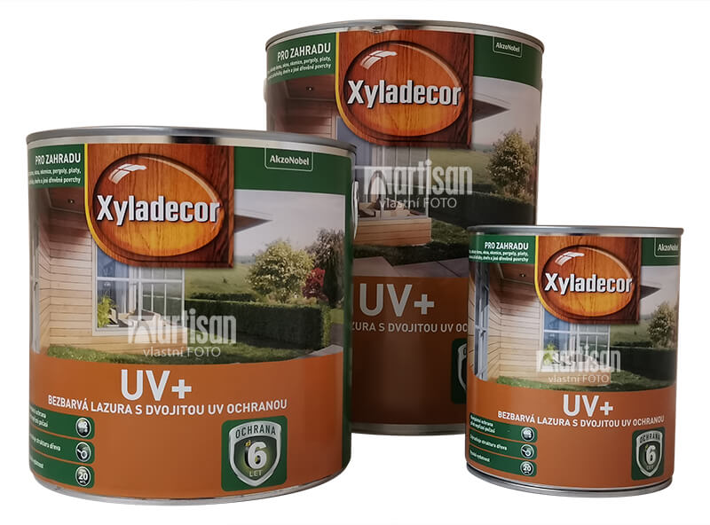 XYLADECOR UV+ - balení 0.75 l, 2.5 l a 5 l