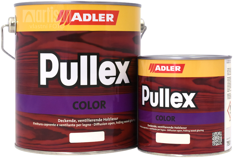 ADLER Pullex Color - velikost balení 0.75 l a 2.5 l