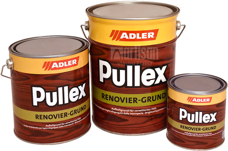 ADLER Pullex Renovier Grund renovační barva v objemu 0.75 l, 2.5 l a 5l