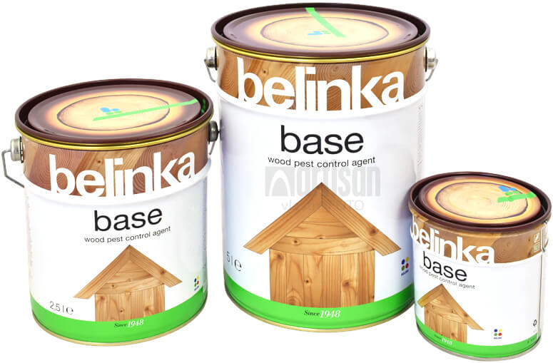 BELINKA Base - impregnace na dřevo v objemu 0.75 l, 2.5 l a 5 l