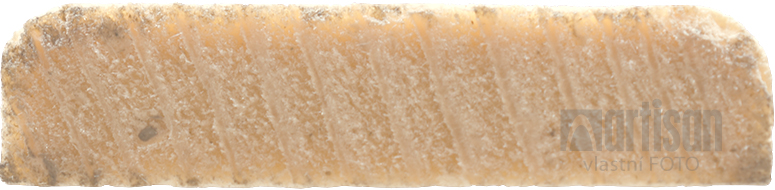 Dřevěné lišty krycí ploché 34x8 - profil
