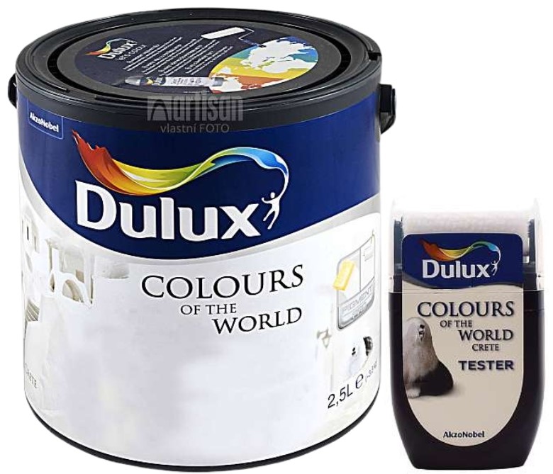 DULUX Colours of the world - balení 0.030 l a 2.5 l