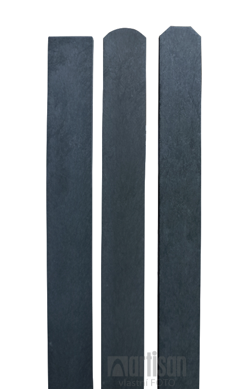 Plastové plotovky Transform 78x21, šedé - všechna zakončení