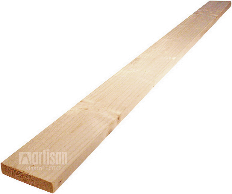Plotovka dřevěná rovná - 18x90 - kvalita AB
