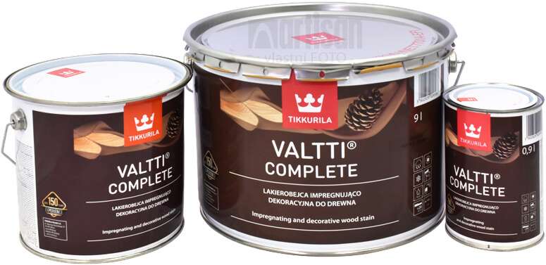 TIKKURILA Valtti Complete - velikost balení 0.9 l, 2.7 l a 9 l