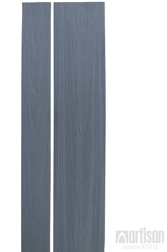 WPC plotovka Grey - obě šířky plotovky Profi 15x80mm, Profi 15x138mm