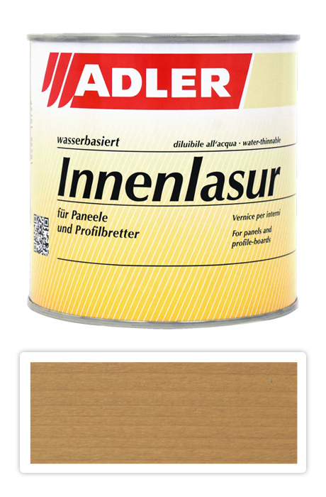 ADLER Innenlasur - vodou ředitelná lazura na dřevo pro interiéry 0.75 l Uhura ST 04/3