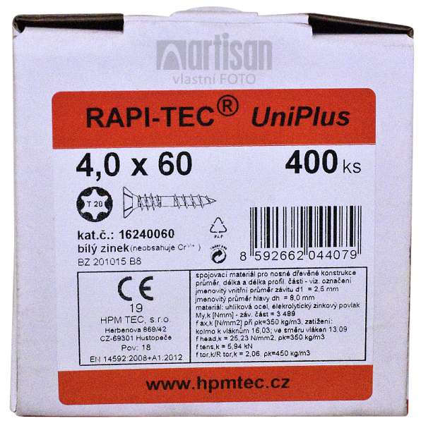 src_RAPI-TEC UniPlus 4x60mm, T20 bíl8.jpg