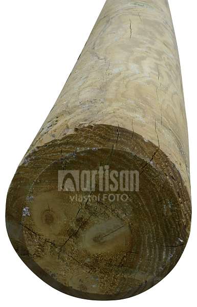 src_Kulatina frézovaná borovice, průměr 120, délka 2500mm, tlakově impregnovaná zeleně (6)_VZ.jpg