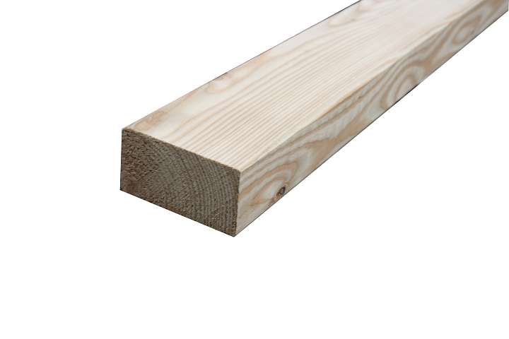 Podkladové dřevěné hranoly 40x70x4000 Evropský modřín, kvalita AB