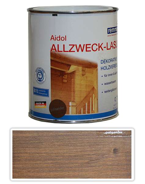 REMMERS Allzweck-lasur - vodou ředitelná lazura 0.75 l Palisandr