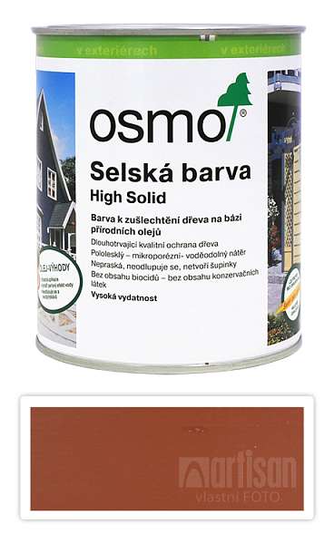 OSMO Selská barva 0.75 l Cedr - červené dřevo 2310