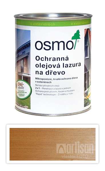 OSMO Ochranná olejová lazura 0.75 l Borovice 700