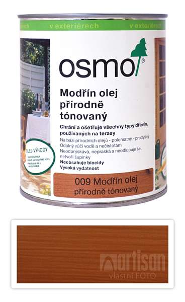 OSMO Speciální olej na terasy 0.75 l Modřín 009
