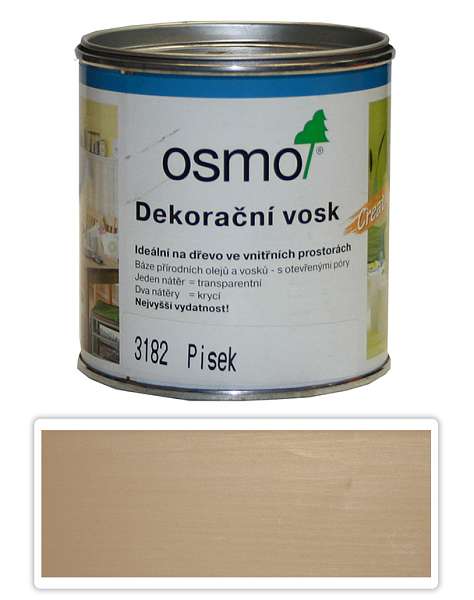 Dekorační vosk OSMO CREATIV 0.375l Písek