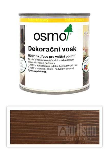 OSMO Dekorační vosk transparentní 0.375 l Dub antik 3168