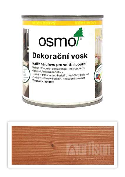 OSMO Dekorační vosk transparentní 0.375 l Třešeň 3137