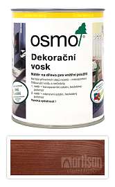 OSMO Dekorační vosk transparentní 0.75 l Mahagon 3138