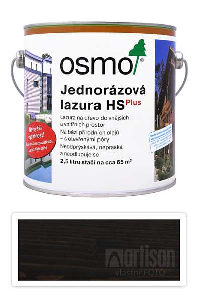 OSMO Jednorázová lazura HS 2.5 l Eben 9271