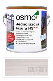 OSMO Jednorázová lazura HS 2.5 l Smrk bílý 9211