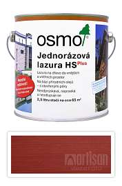 OSMO Jednorázová lazura HS 2.5 l Skandinávská červeň 9234 