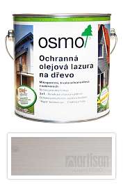 OSMO Ochranná olejová lazura 2.5 l Bílá 900