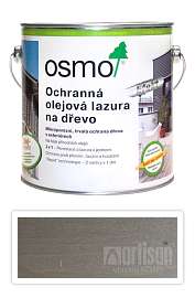 OSMO Ochranná olejová lazura Efekt 2.5 l Křemen stříbrný 1141