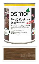 OSMO Tvrdý voskový olej barevný pro interiéry 0.75 l Černý 3075