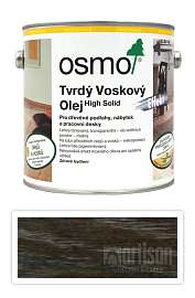 OSMO Tvrdý voskový olej Efekt pro interiéry 2.5 l Stříbrný 3091