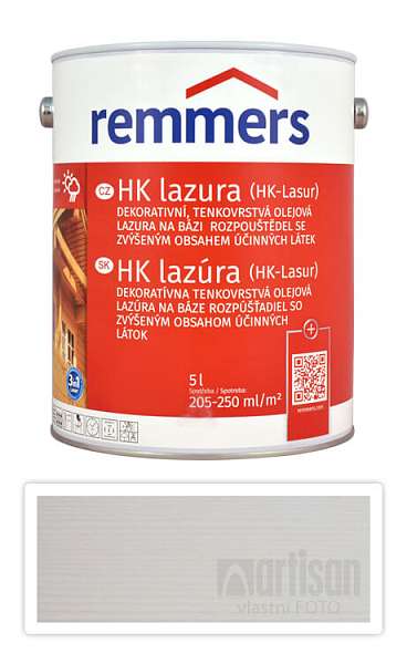 REMMERS HK lazura - ochranná lazura na dřevo pro exteriér 5 l Bílá