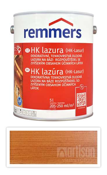 REMMERS HK lazura - ochranná lazura na dřevo pro exteriér 5 l Pinie