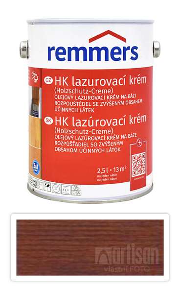 REMMERS HK lazurovací krém 2.5 l Ořech