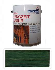 REMMERS Dauerschutz-lasur UV - dekorativní lazura na dřevo 4 l Jedlově zelená