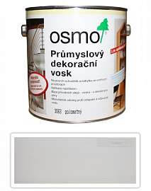 Průmyslový dekorační vosk OSMO 2,5l Bílý