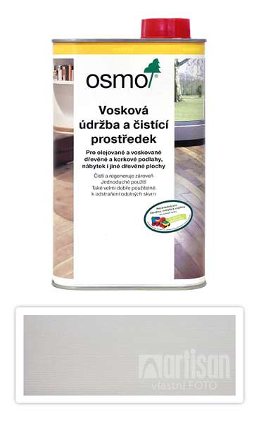 OSMO Vosková údržba a čistící prostředek 1 l Bílý 3087 