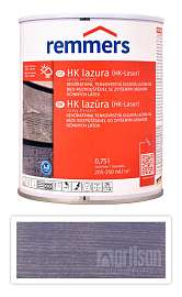 REMMERS HK lazura Grey Protect - ochranná lazura na dřevo pro exteriér 0.75 l Anthrazitgrau FT 20928