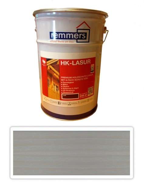 REMMERS HK-lasur Grey Protect - ochranná lazura na dřevo pro exteriér 10 l Wassergrau / Vodní šedá FT 20924 