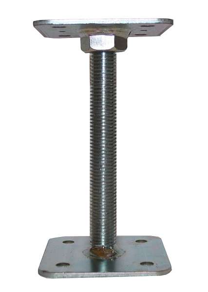 Patka pilíře 110x110 - 200mm, matice M24 přivařená