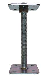Patka pilíře 110x110 - 200mm, matice M24 volná matka
