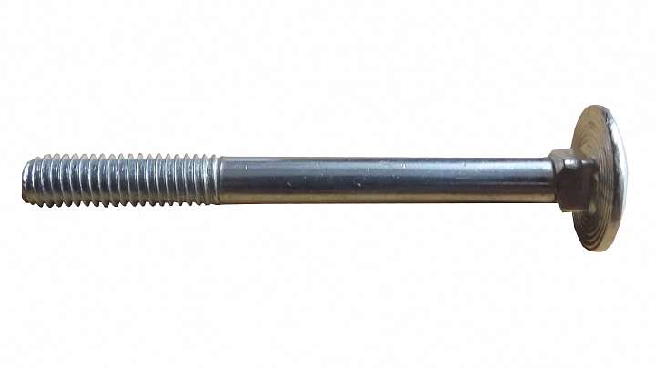Šroub vratový M6x60 ZB DIN 603 4.8