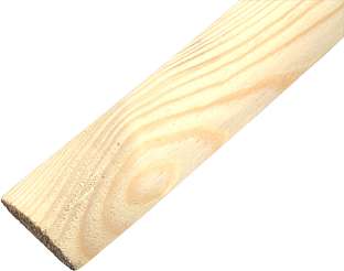 Dřevěné lišty rohové vnitřní RVS 30x30x2500 - smrk RVS3030