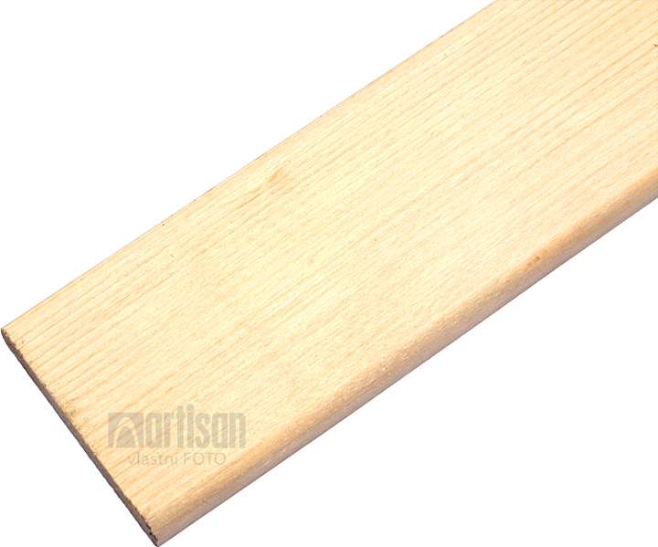 Dřevěné lišty krycí ploché 44x8x2500 - smrk K4408