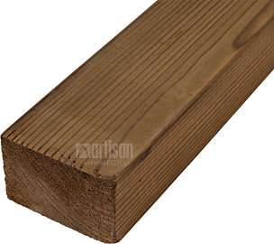 Podkladové dřevěné hranoly 42x68 Thermo borovice, kvalita AB, délky dle skladu