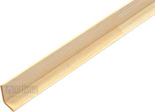 Dřevěné lišty rohové vnější 30x20x2500 - smrk L3020