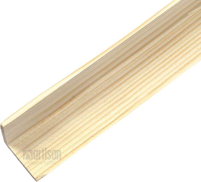 Dřevěné lišty rohové vnější 30x30x2500 - smrk L3030