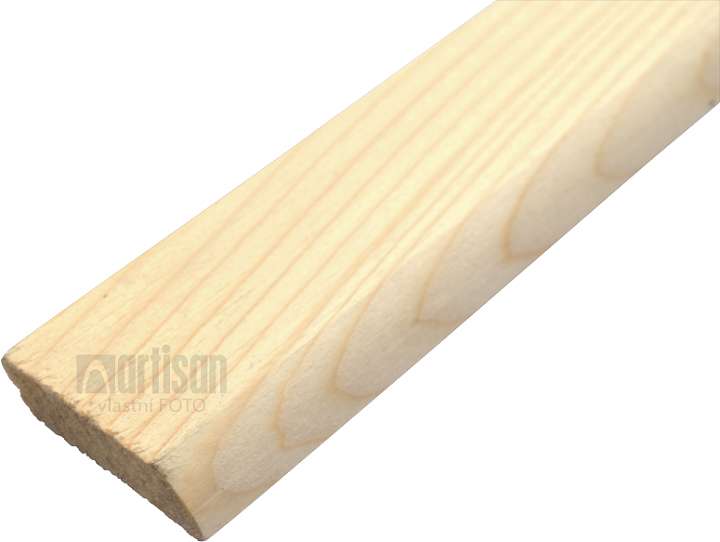 Dřevěné lišty podlahové 36x9x2500 - smrk PS3609