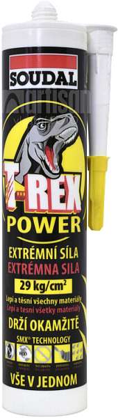 SOUDAL T-REX POWER - lepicí tmel 290 ml