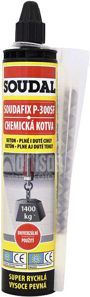 SOUDAL SOUDAFIX P-300SF - chemická kotva 300 ml