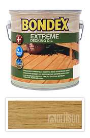 BONDEX Extreme Decking Oil - rychleschnoucí napouštěcí olej 2.5 l Bezbarvý