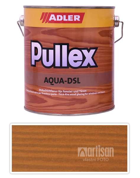 ADLER Pullex Aqua DSL - vodou ředitelná lazura na dřevo 2.5 l Dimension ST 02/1